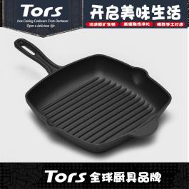 T-006 新款单柄条纹牛排锅